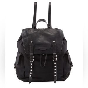 Rebecca Minkoff Black Nylon Bowie Backpack